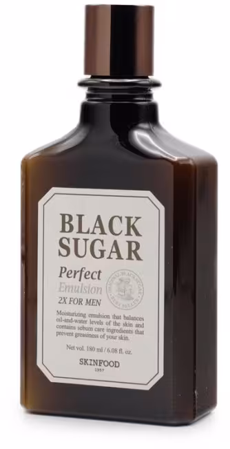 SKINFOOD Black Sugar Perfect Emulsion 2X For Men 180 ml