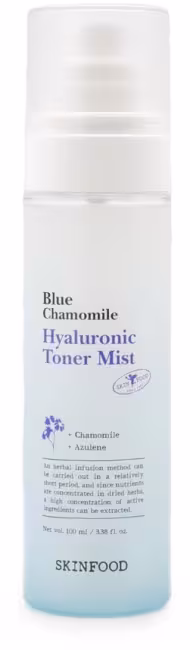 SKINFOOD Blue Chamomile Hyaluronic Toner Mist 100 ml