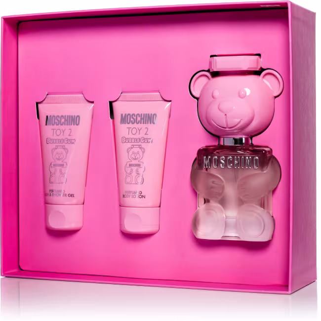 MOSCHINO Toy2 Bubble Gum Set EdT 50 ml + Body Lotion 50 ml + Shower Gél 50 ml