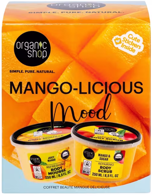 ORGANIC SHOP Mango-licious Mood Beauty Set 500 ml