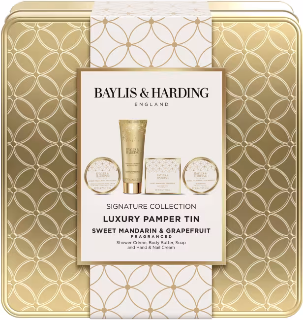 BAYLIS & HARDING Mandarínka & Grapefruit v plechovej dóze 150 ml