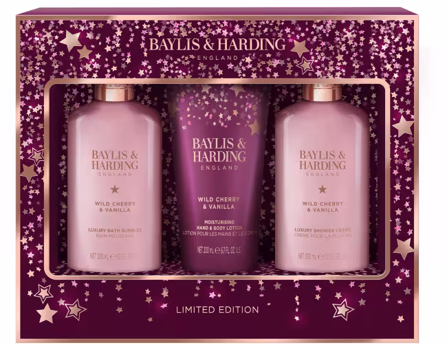 BAYLIS & HARDING Wild Cherry & Vanilla 800 ml