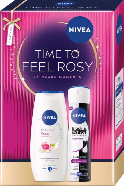 NIVEA Feel Rosy box 400 ml