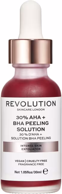 REVOLUTION SKINCARE Intense Skin Exfoliator – 30 % AHA + BHA Peeling Solution 30 ml