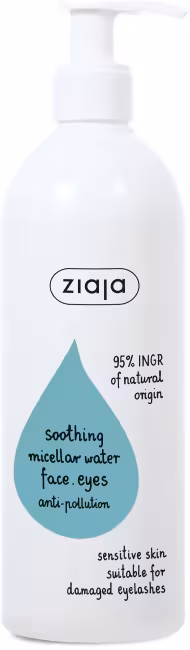 ZIAJA Micelárna voda Upokojujúca pre citlivú pleť 390 ml