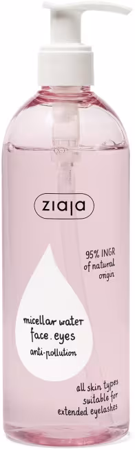 ZIAJA Micelárna voda Univerzálna na všetky typy pleti 390 ml