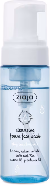 ZIAJA Čistiaca pena na tvár na suchú citlivú pleť 150 ml