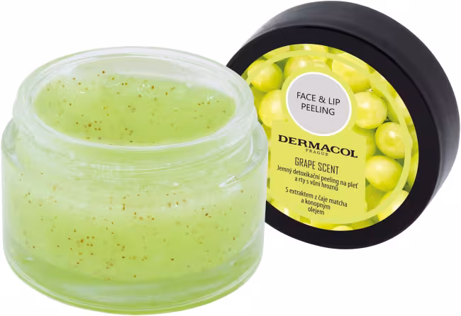 DERMACOL Face and lip peeling detoxifiying 50 ml