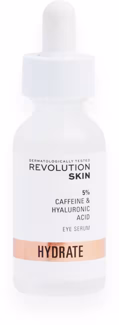 REVOLUTION SKINCARE Targeted Under Eye Serum – 5 % Caffeine Solution + Hyaluronic Acid Serum 30 ml