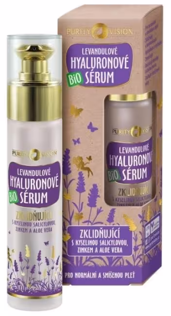 PURITY VISION Bio Levanduľové hyalurónove sérum