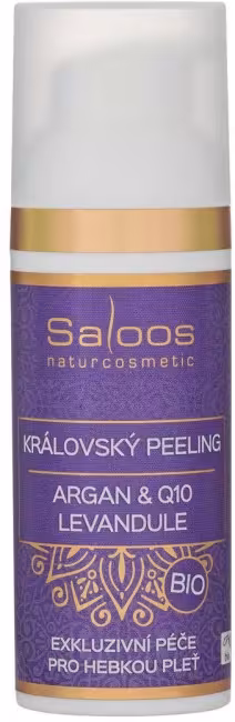 SALOOS Bio kráľovský peeling – Levanduľa 50 ml