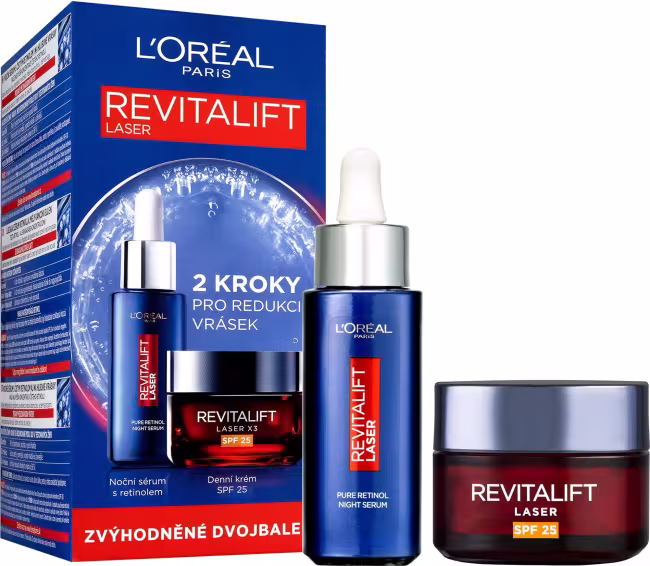 L'ORÉAL PARIS Revitalift Laser duopack