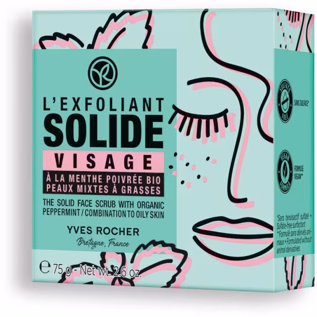 YVES ROCHER Tuhý peeling na tvár 75 g