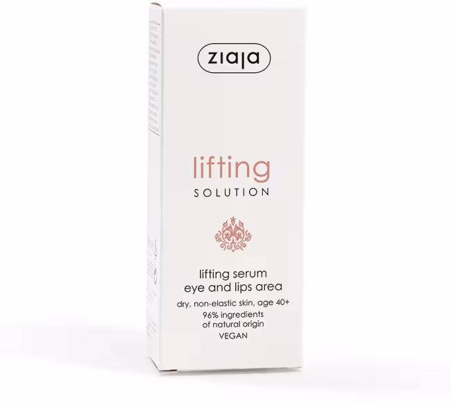 ZIAJA Lifting Solution 40+ Sérum pod oči a okolie pier 30 ml