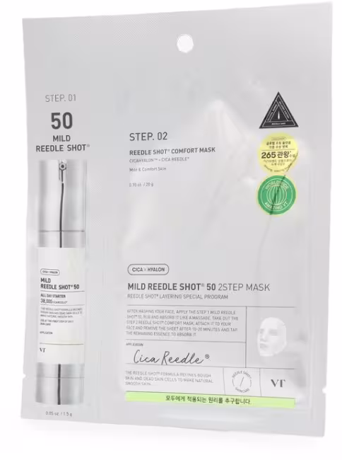 VT COSMETICS Mild Reedle Shot 50 2-Step Mask