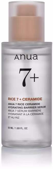ANUA Rice 7 Ceramide Hydrating Barrier Serum 50 ml