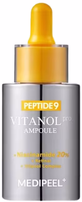 MEDI-PEEL Peptide9 Vitanol Ampoule Pro – Rozjasňujúce ampulky s peptidmi a niacínamidom 30 ml
