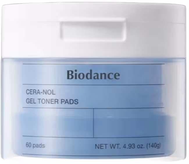 BIODANCE Cera-nol Gel Toner Pads 60 Pads