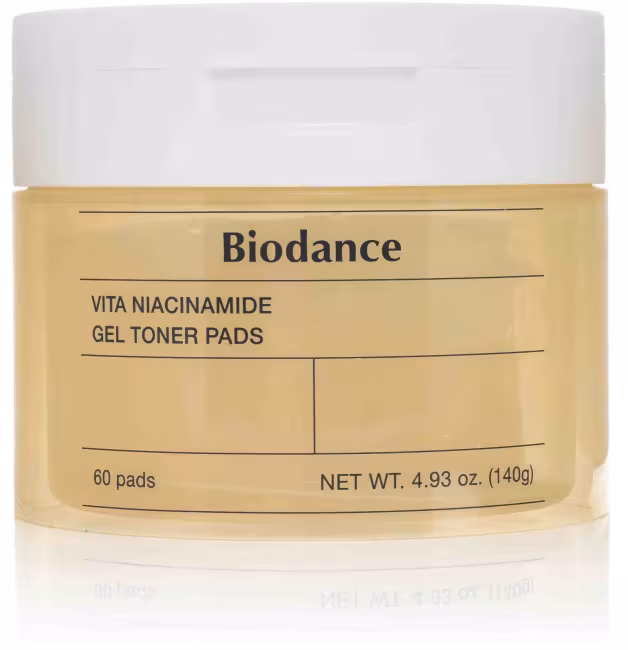 BIODANCE Vita Niacinamide Gel Toner Pads 60 ks