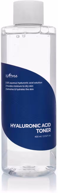 ISNTREE, pleťové tonikum s kyselinou hyaluronovou, 400 ml