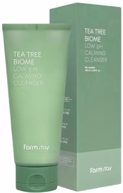 FARM STAY Tea Tree Biome Low PH Calming Cleanser 180 ml