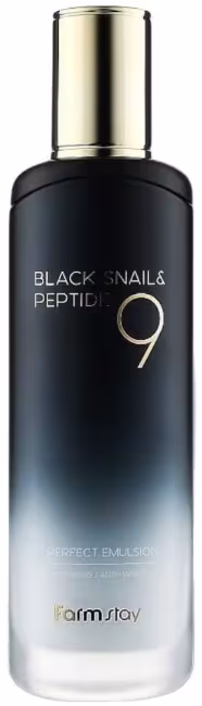 FARM STAY Black Snail & Peptide 9 Perfect Emulsion 120 ml