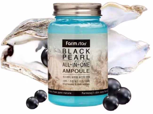 FARM STAY Black Pearl All In One Ampoule 250 ml