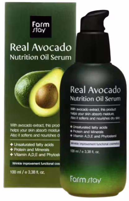 FARM STAY Real Avocado Nutrition Oil Serum 100 ml