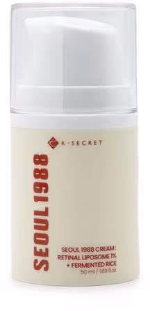 K-SECRET SEOUL 1988 Cream: Retinal Liposome 1 % + Fermented Rice 50 ml