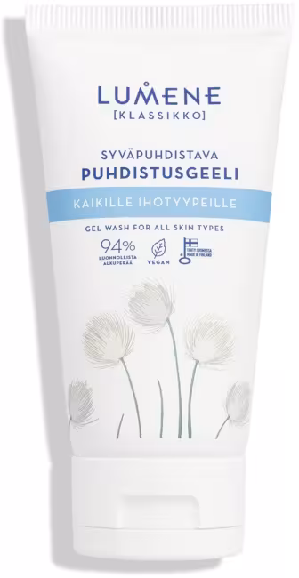 LUMENE Klassikko Cleansing Deep Purifying Gel Wash 150 ml