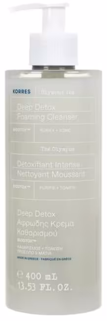 Korres Olympus Tea Deep Detox Foaming Cleanser 400 ml