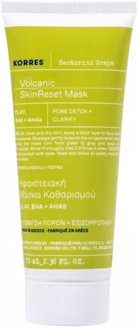 KORRES Santorini Grape Volcanic SkinReset Mask 70 ml