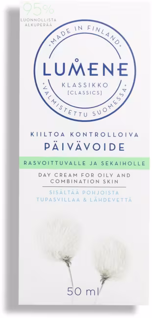 LUMENE Klassikko Face Care Shine Controlling Day Cream 50 ml