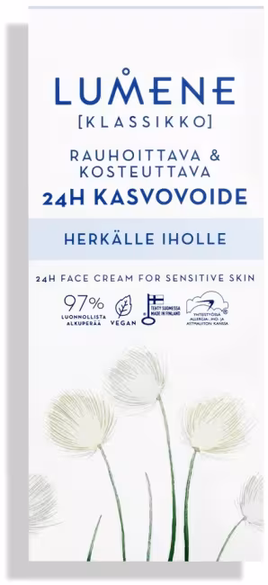 LUMENE Klassikko Face Care Soothing & Hydrating 24 h Face Cream 50 ml
