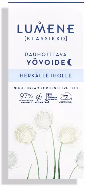 LUMENE Klassikko Face Care Soothing Night Cream 50 ml