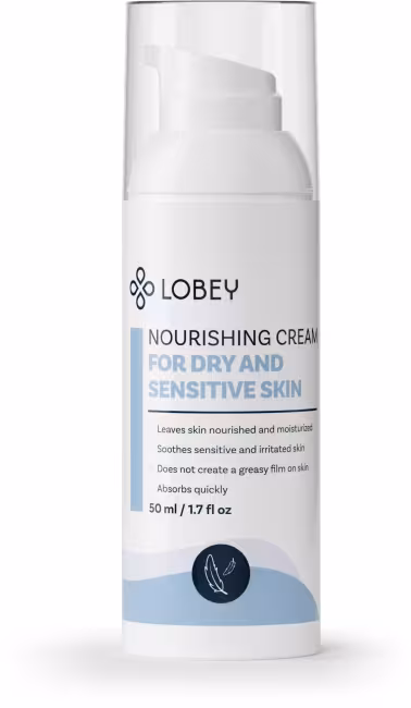 LOBEY Vyživujúci krém na suchú a citlivú pleť 50 ml