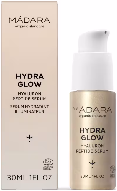 MÁDARA Hydra Glow Hyalurónové sérum s peptidmi 30 ml