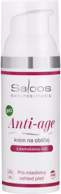 SALOOS Prírodný anti-age krém s ružou 50 ml