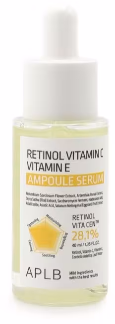 APLB Retinol Vitamín C Vitamín E Ampoule Serum 40 ml