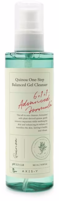 AXIS-Y Quinoa One-Step Balanced Gél Cleanser 180 ml
