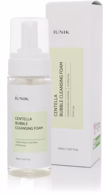 IUNIK Centella Bubble Cleansing Foam 150 ml