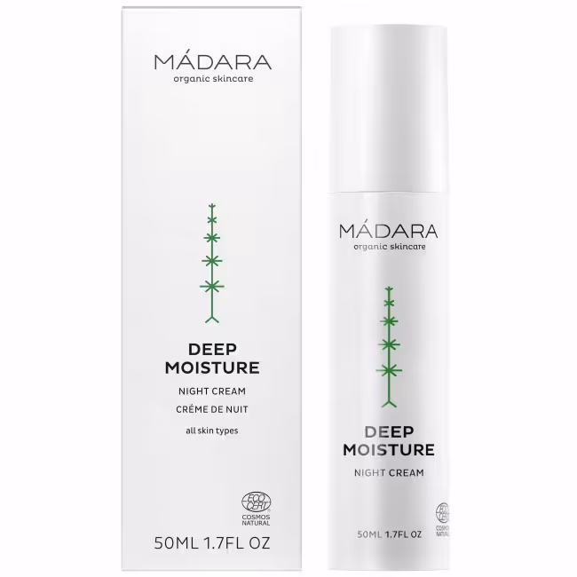 MÁDARA Deep Moisture Nočný krém 50 ml
