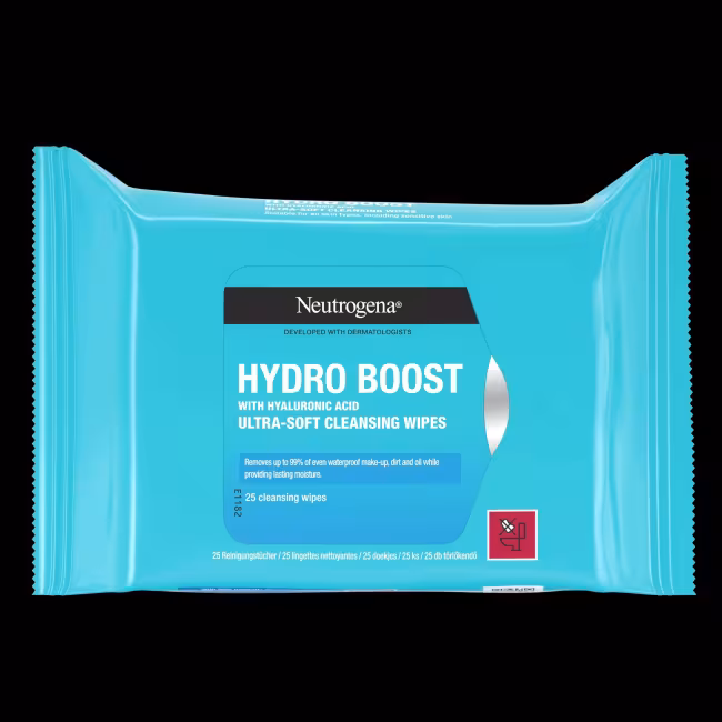 NEUTROGENA Hydro Boost Ultra jemné čisticí ubrousky 25 ks