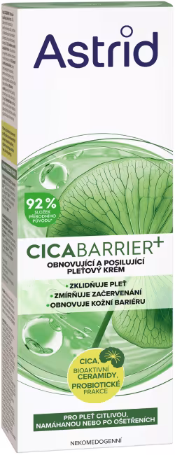 ASTRID CicaBarrier+ obnovujúci a posilňujúci pleťový krém 50 ml