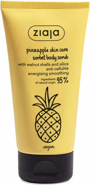 ZIAJA Ananás Sorbet anticelulitídny telový peeling 160 ml