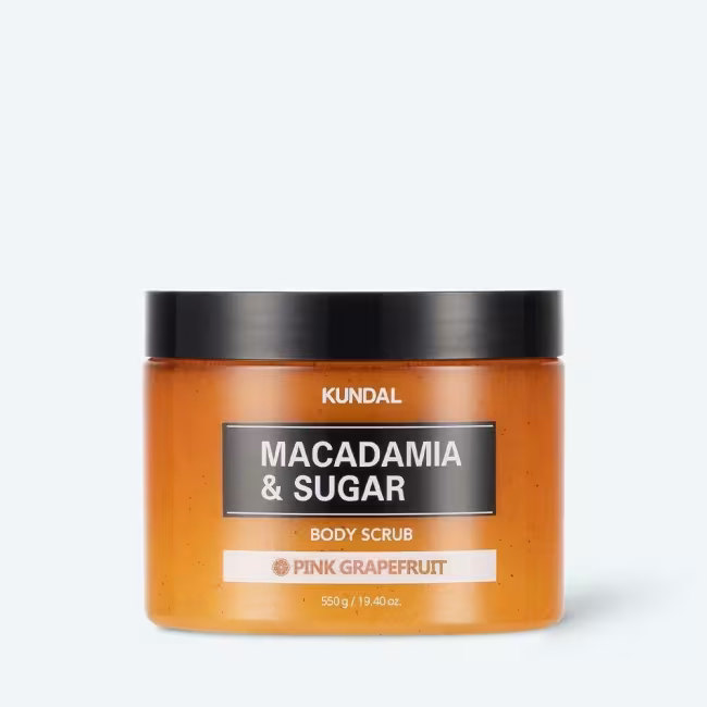 KUNDAL Macadamia & Sugar Body Scrub Pink Grapefriut 550 ml