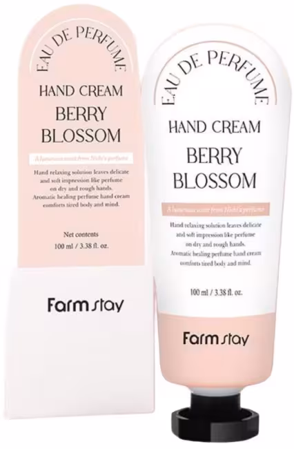 FARM STAY Eau De Parfume Hand Cream Berry Blossom 100 ml