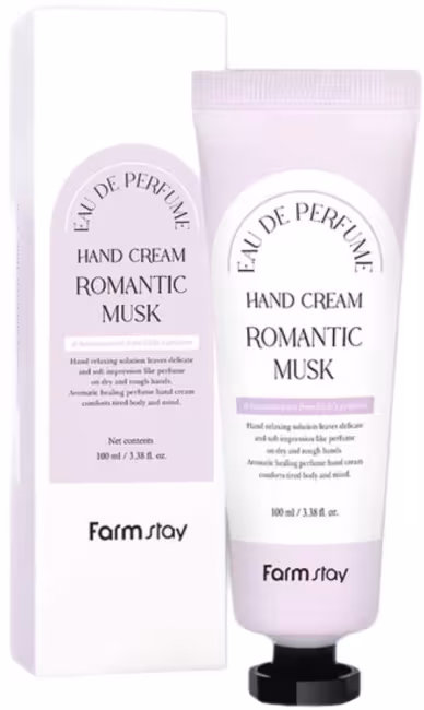 FARM STAY Eau De Parfume Hand Cream Romantic Musk 100 ml