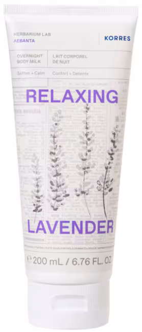 KORRES Overnight Body Milk Relaxing Lavender 200 ml