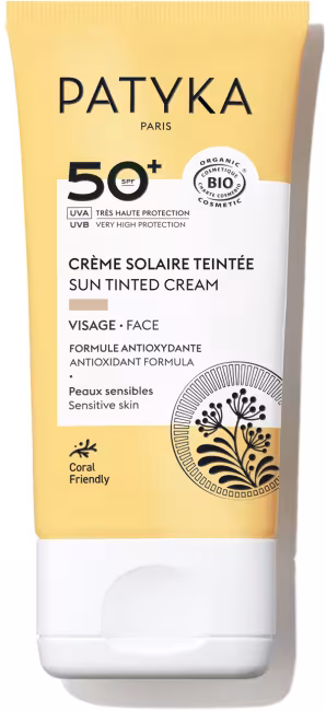 PATYKA Tinted Face Sun Cream SPF 50+ Tónovaný opaľovací krém na tvár SPF 50+ natural 40 ml
